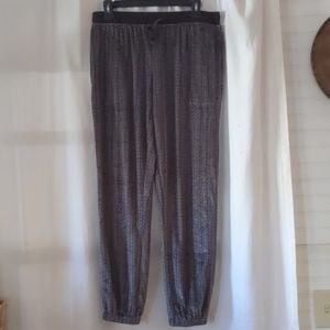 Simply Vera by Vera Wang Black & Gray Joggers